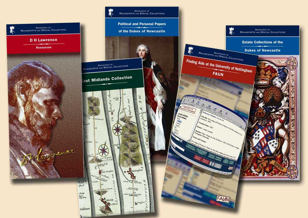examples of a series of leaflets